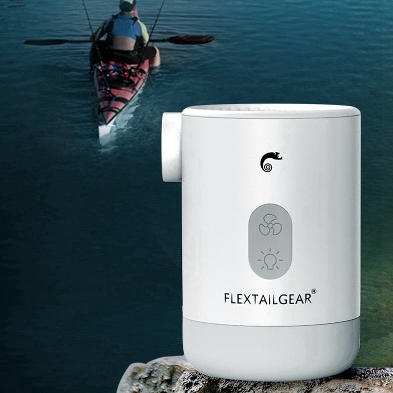 FLEXTAILGEAR Max Pump 2 Pro – 4-in-1 Portable Electric Air Pump