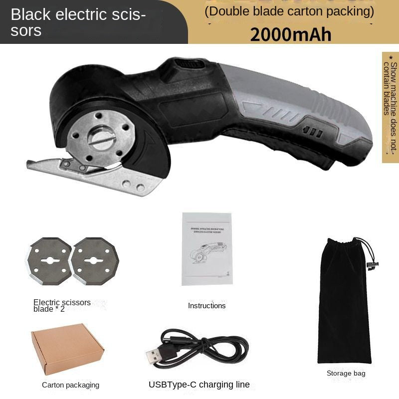 Cordless Electric Rotary Fabric Cutter & Scissors