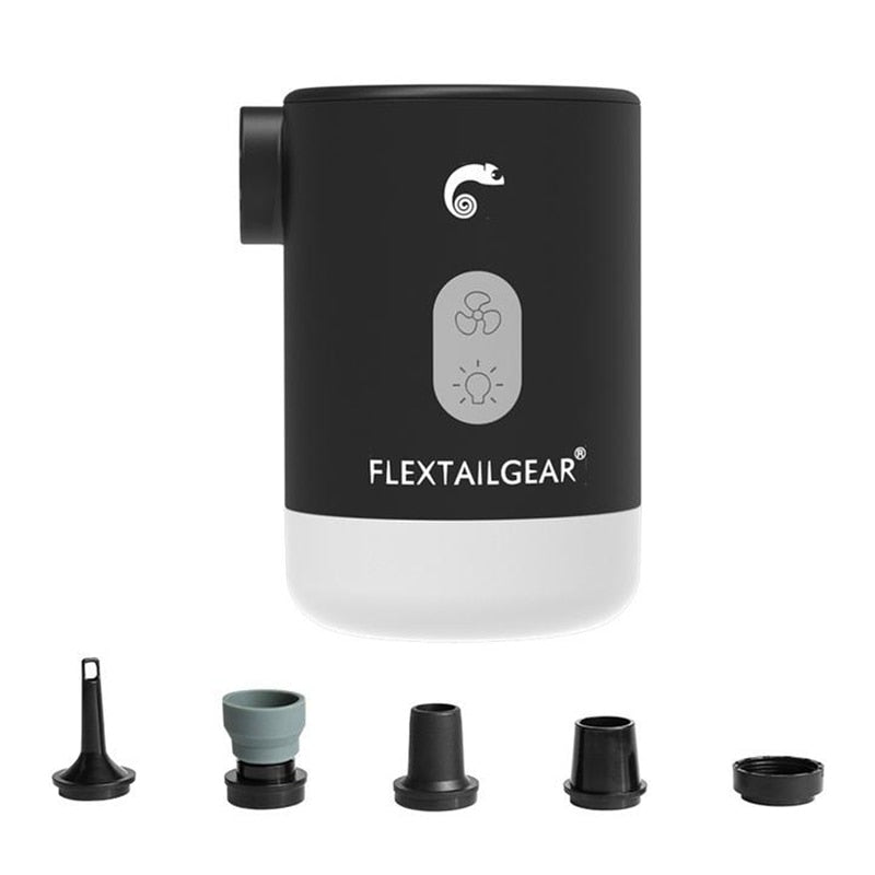 FLEXTAILGEAR Max Pump 2 Pro – 4-in-1 Portable Electric Air Pump