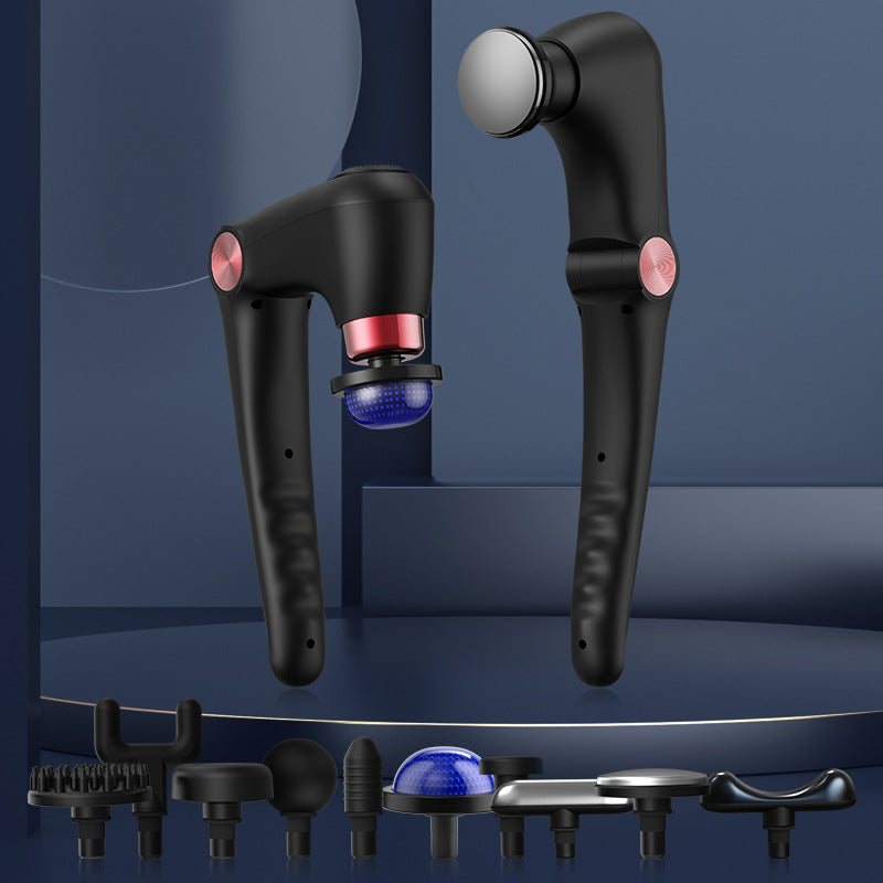 Foldable Hot & Cold Percussion Massage Gun – USB Rechargeable