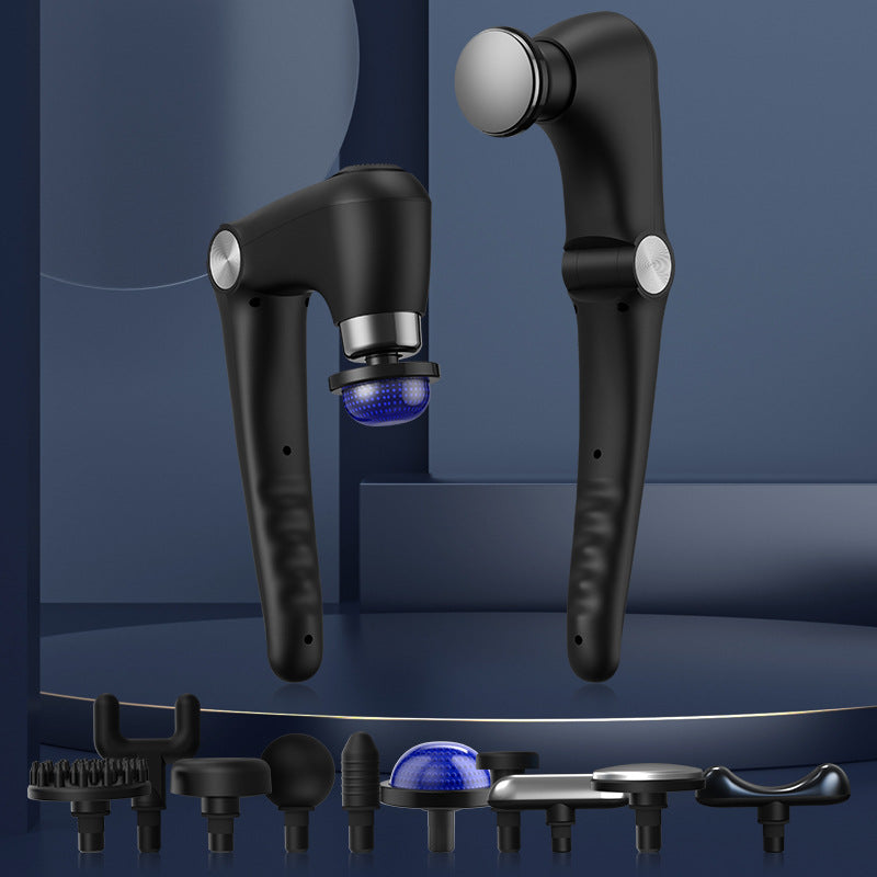 Foldable Hot & Cold Percussion Massage Gun – USB Rechargeable